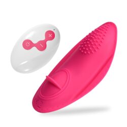 B-Series Lyla Strap — 10 trybów wibracji, pilot zdalny, czerwony