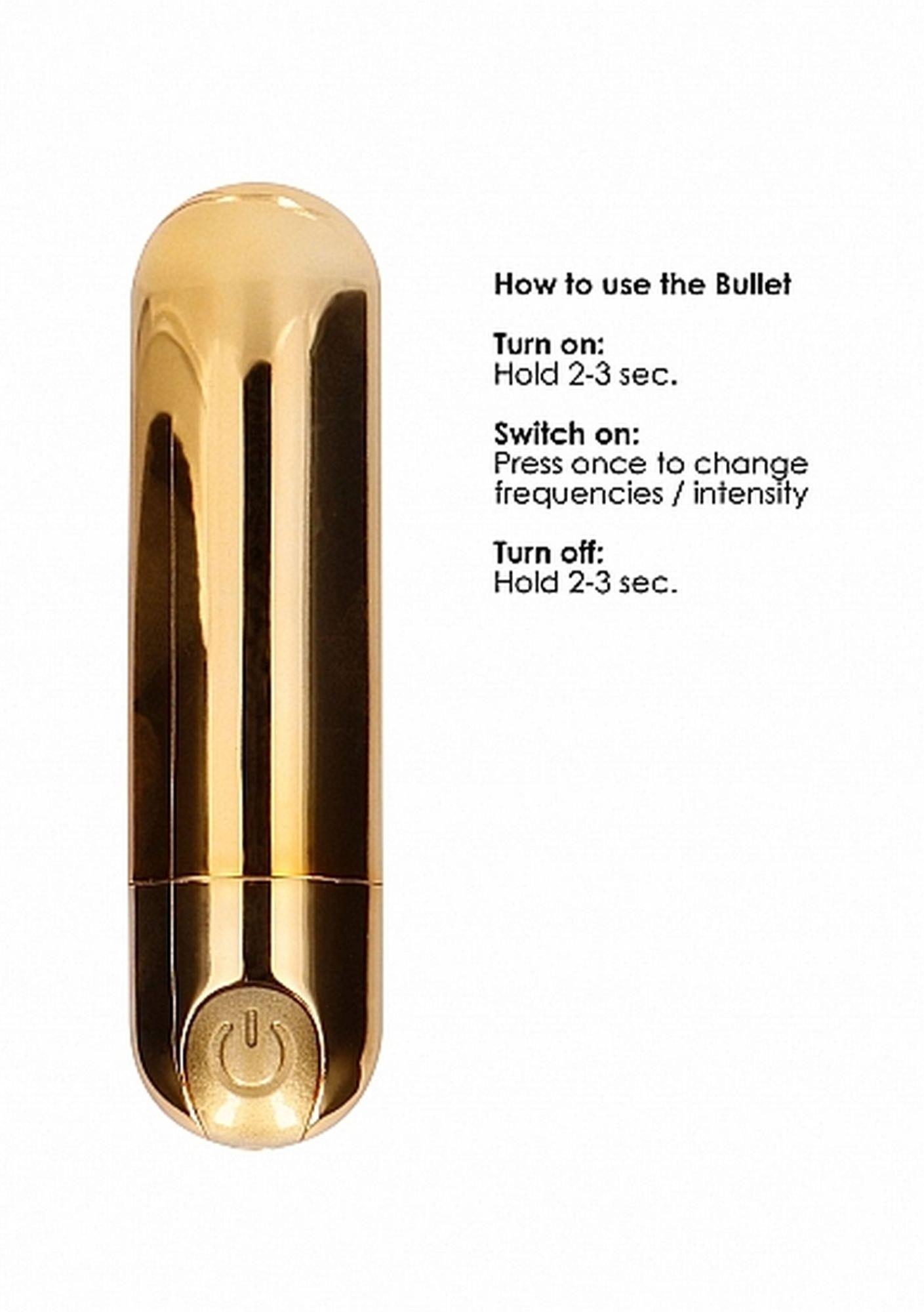 Be Good Tonight Bullet — abs, złoty Be Good Tonight Bullet — abs, złoty