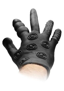 Fist It Stimulation — silikon, czarny