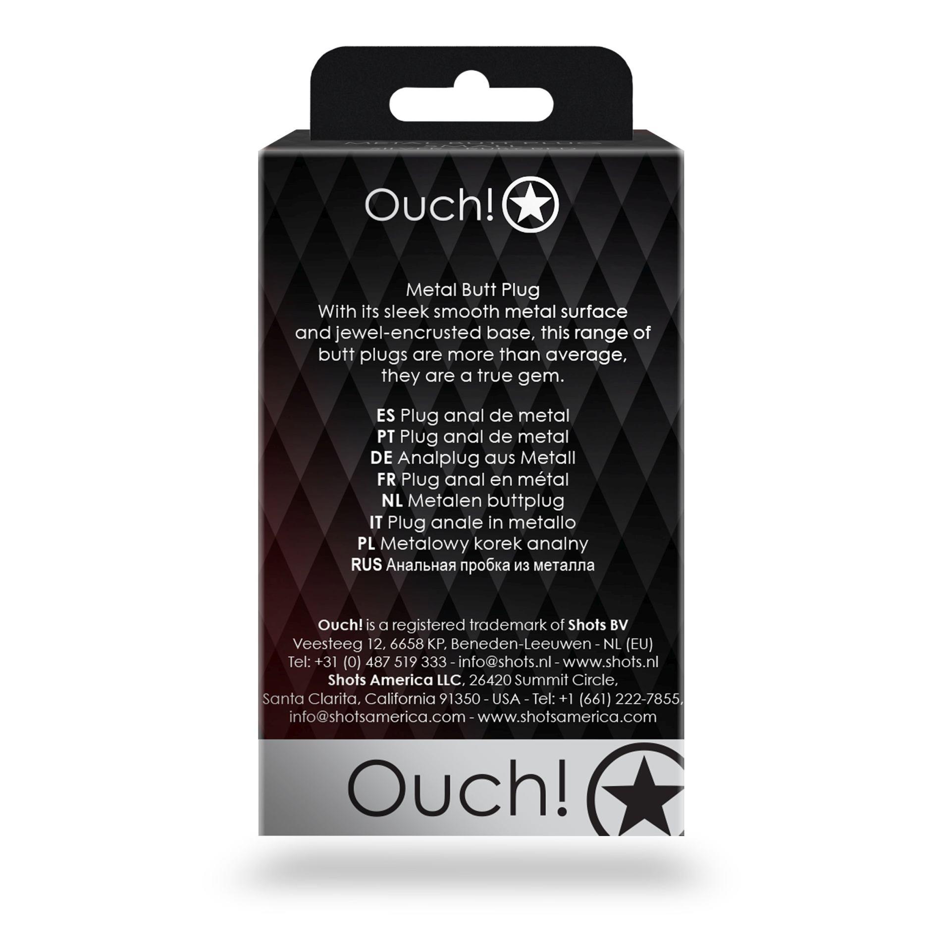 Ouch! Round — metal Ouch! Round — metal