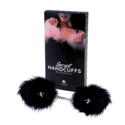 Secret Play Marabou — metal, czarny Secret Play Marabou — metal, czarny