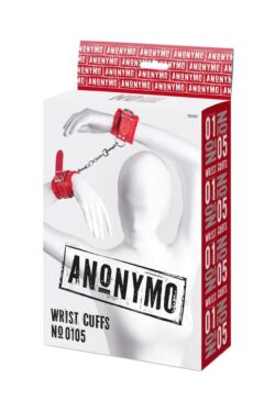 Anonymo by TOYFA Handcuffs — metal, czerwony Anonymo by TOYFA Handcuffs — metal, czerwony