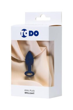 ToDo by TOYFA Brilliant — wibracje klasyczne, pilot zdalny, niebieski ToDo by TOYFA Brilliant — wibracje klasyczne, pilot zdalny, niebieski