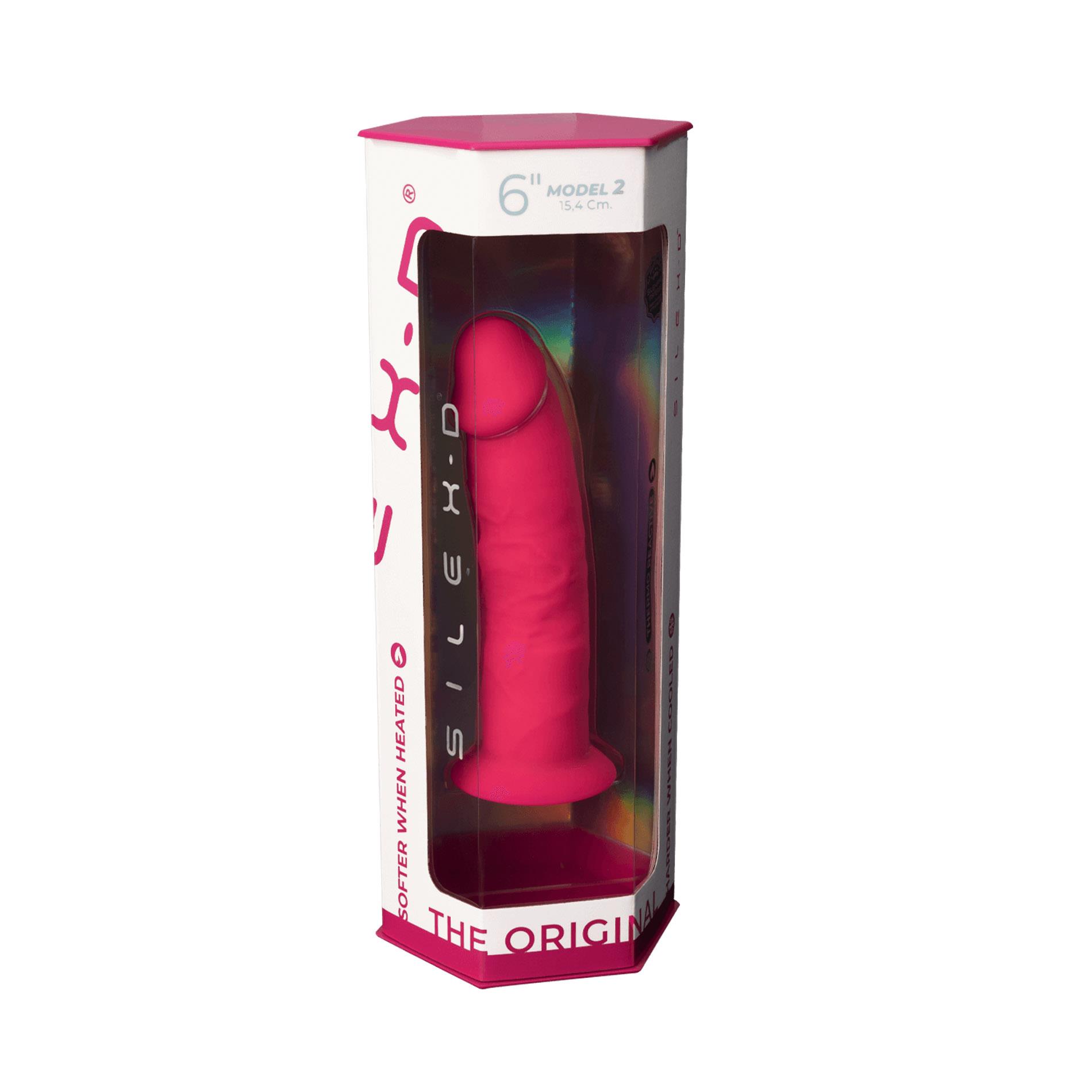 Silexd — silikon medyczny, różowy 6″ Silexd — silikon medyczny, różowy 6″