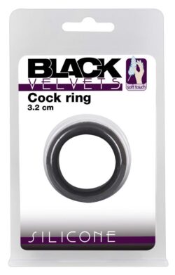 Black Velvets Cock — silikon medyczny, czarny Black Velvets Cock — silikon medyczny, czarny
