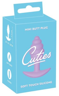 Cuties Plugs — silikon, fioletowy Cuties Plugs — silikon, fioletowy