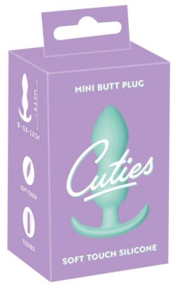 Cuties Plugs — silikon, zielony Cuties Plugs — silikon, zielony