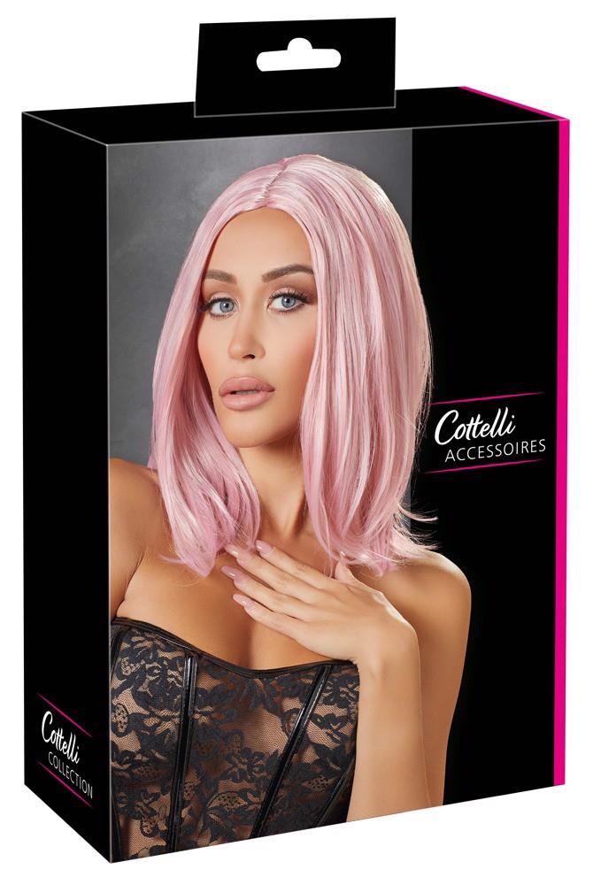 Cottelli ACCESSOIRES Wig — różowy Cottelli ACCESSOIRES Wig — różowy