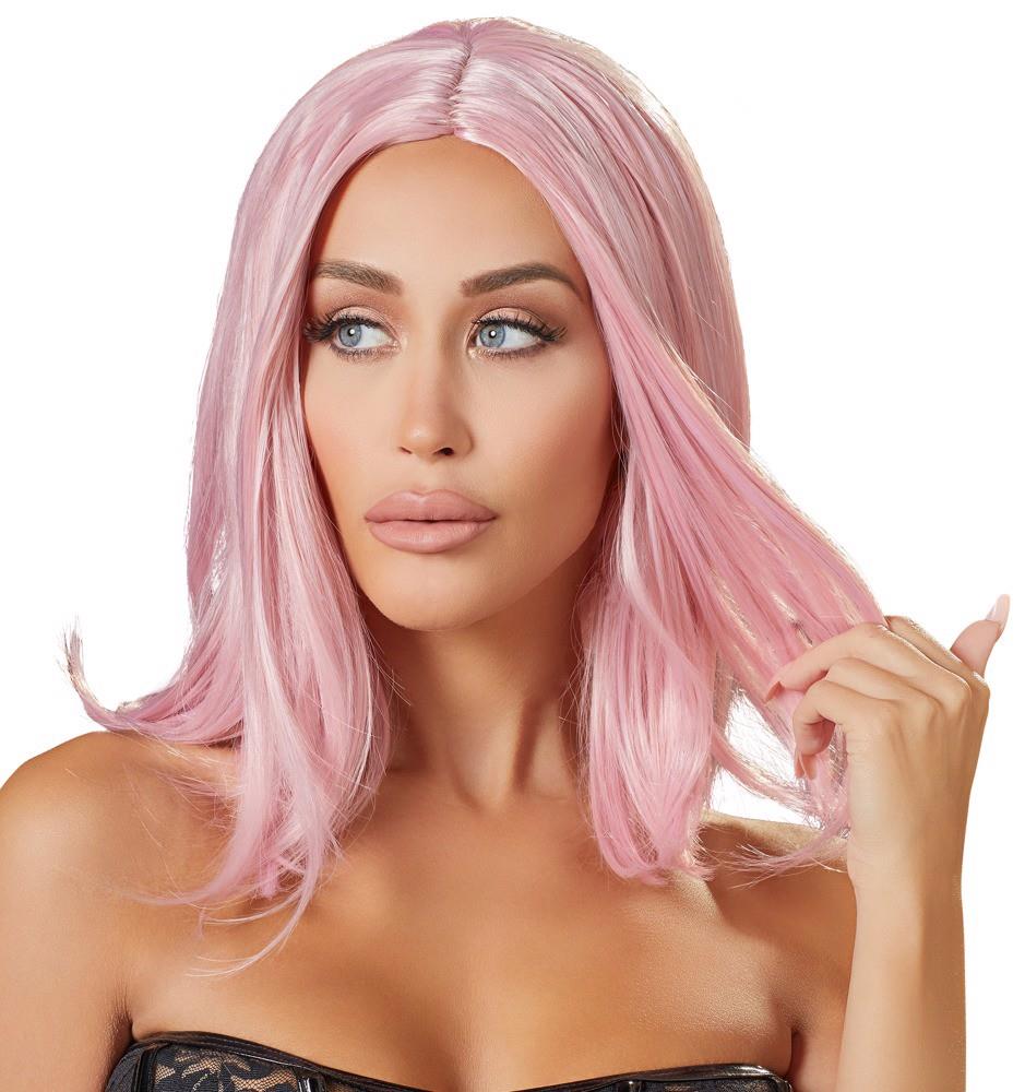 Cottelli ACCESSOIRES Wig — różowy Cottelli ACCESSOIRES Wig — różowy