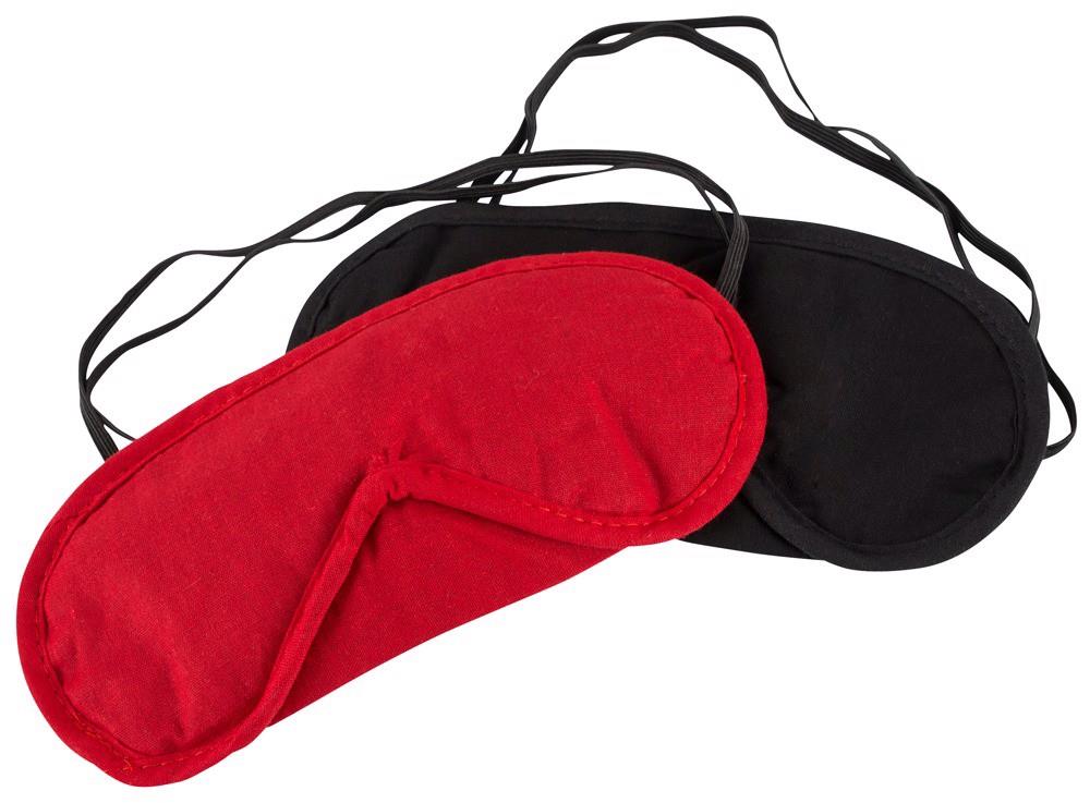 Cottelli ACCESSOIRES Blindfold — naturalne włókno, czerwony Cottelli ACCESSOIRES Blindfold — naturalne włókno, czerwony