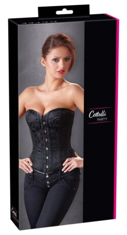 Cottelli PARTY Corsage — rozm. XXL, czarny