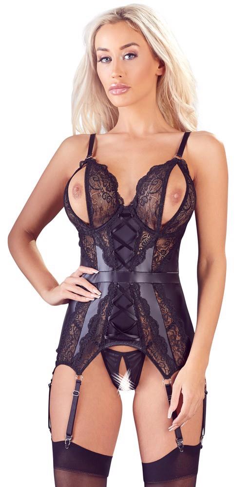 Cottelli LINGERIE Crotchless — rozm. M Cottelli LINGERIE Crotchless — rozm. M