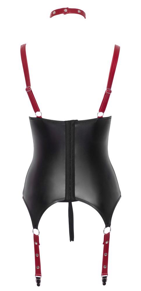 Cottelli BONDAGE Basque — rozm. S, czarny Cottelli BONDAGE Basque — rozm. S, czarny