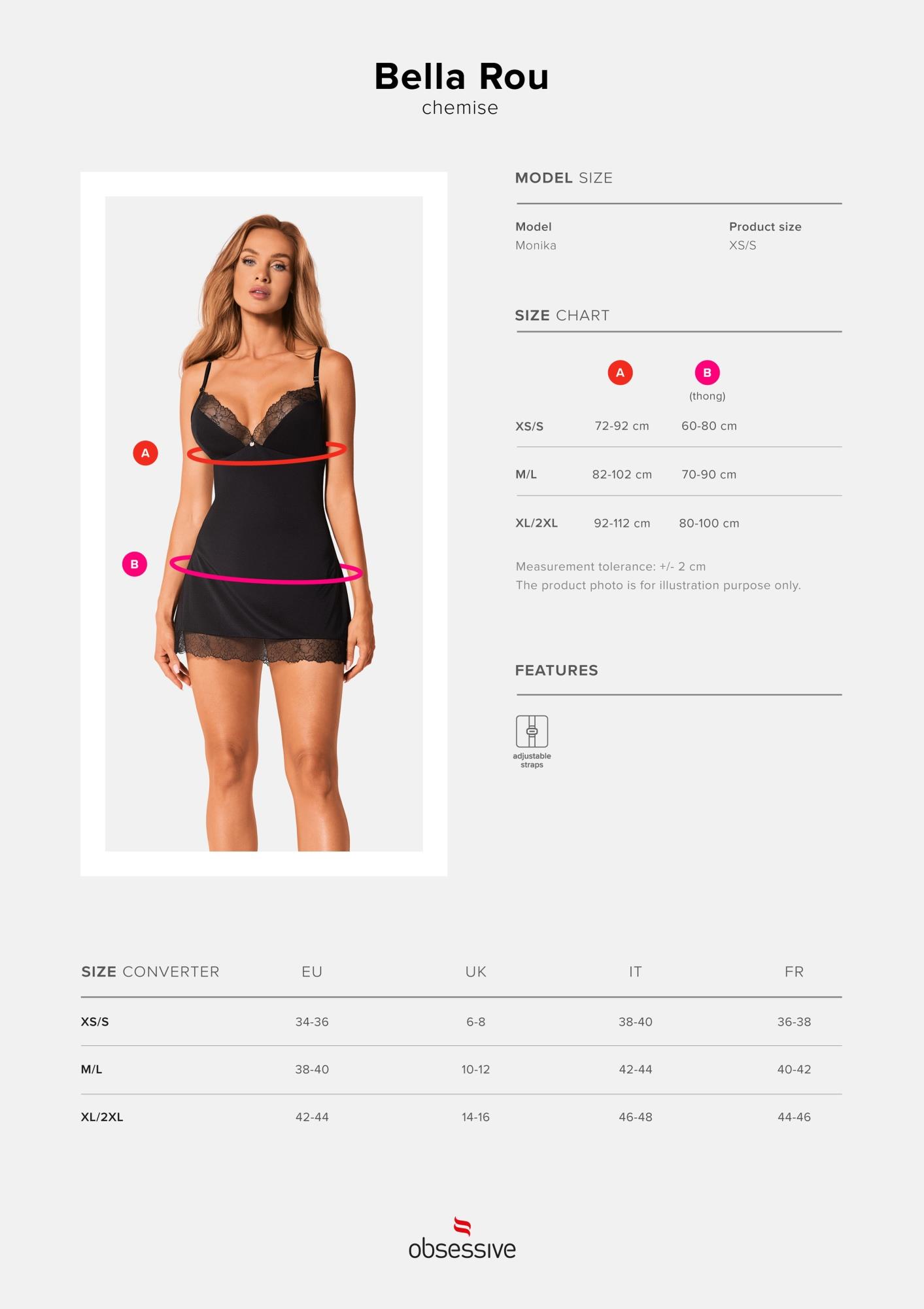 Obsessive Bella — rozm. M/L Obsessive Bella — rozm. M/L