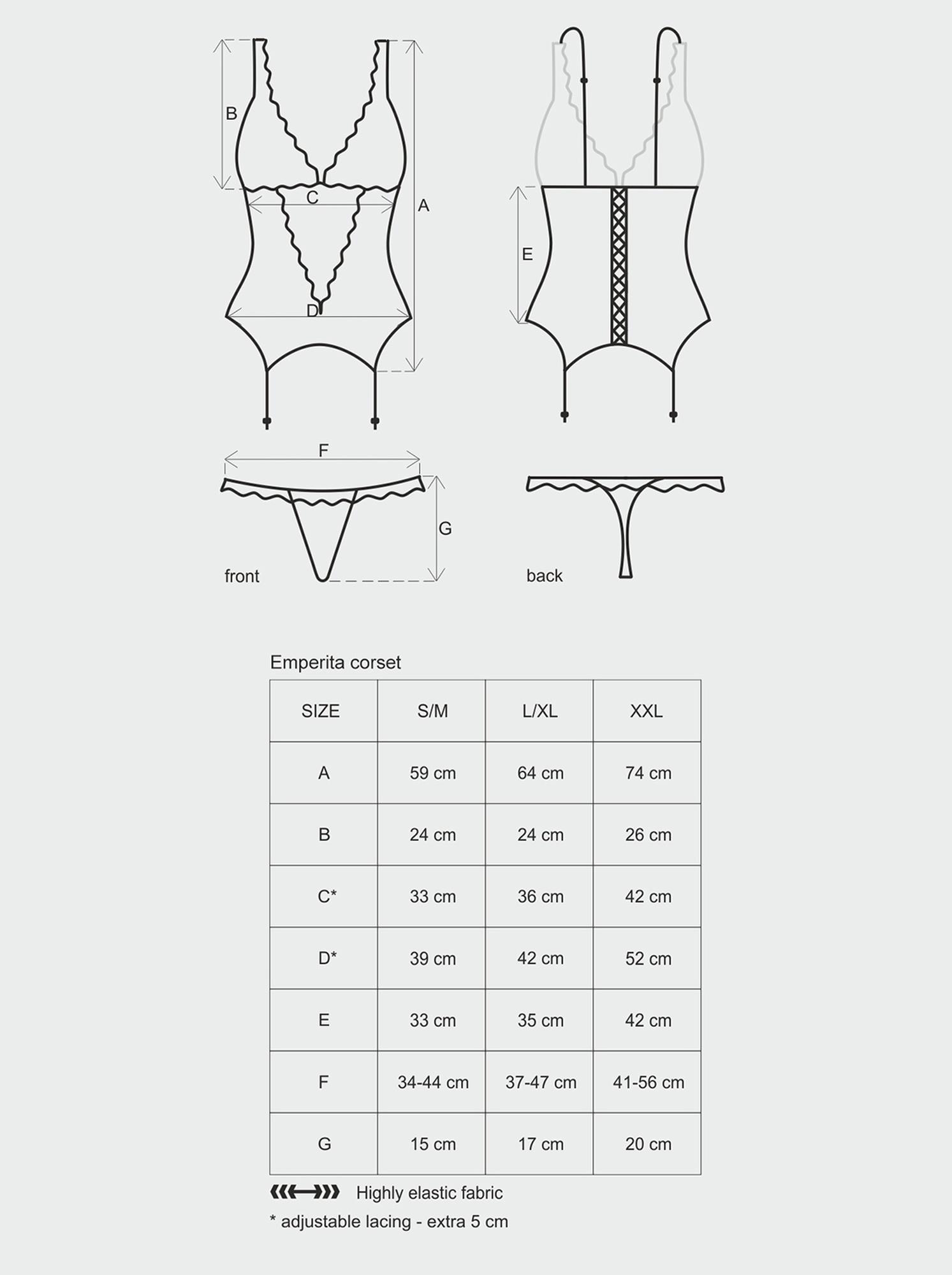 Obsessive Emperita — rozm. XXL Obsessive Emperita — rozm. XXL