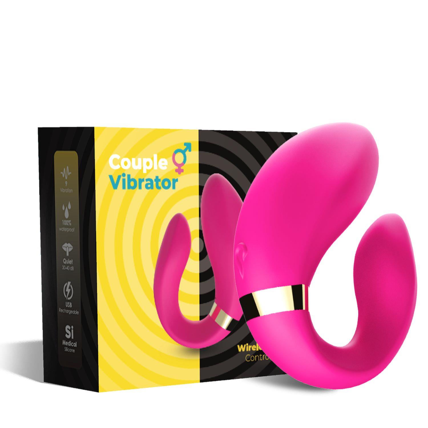 B-Series Joy Crescent — 9 trybów wibracji, silikon medyczny, różowy