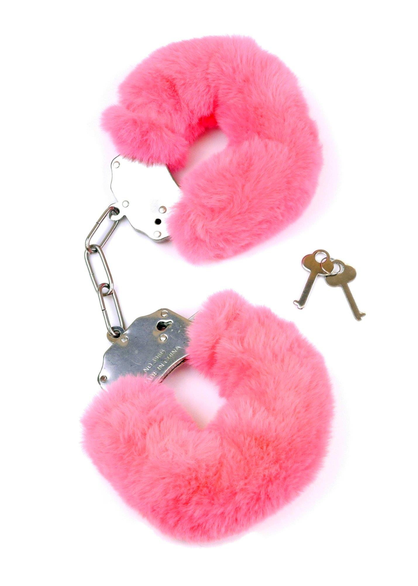 Fetish B-Series Furry — metal, różowy