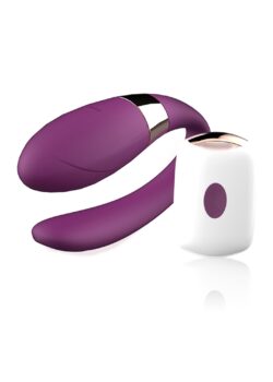 B-Series Smart Vibe — 7 trybów wibracji, pilot zdalny, fioletowy B-Series Smart Vibe — 7 trybów wibracji, pilot zdalny, fioletowy