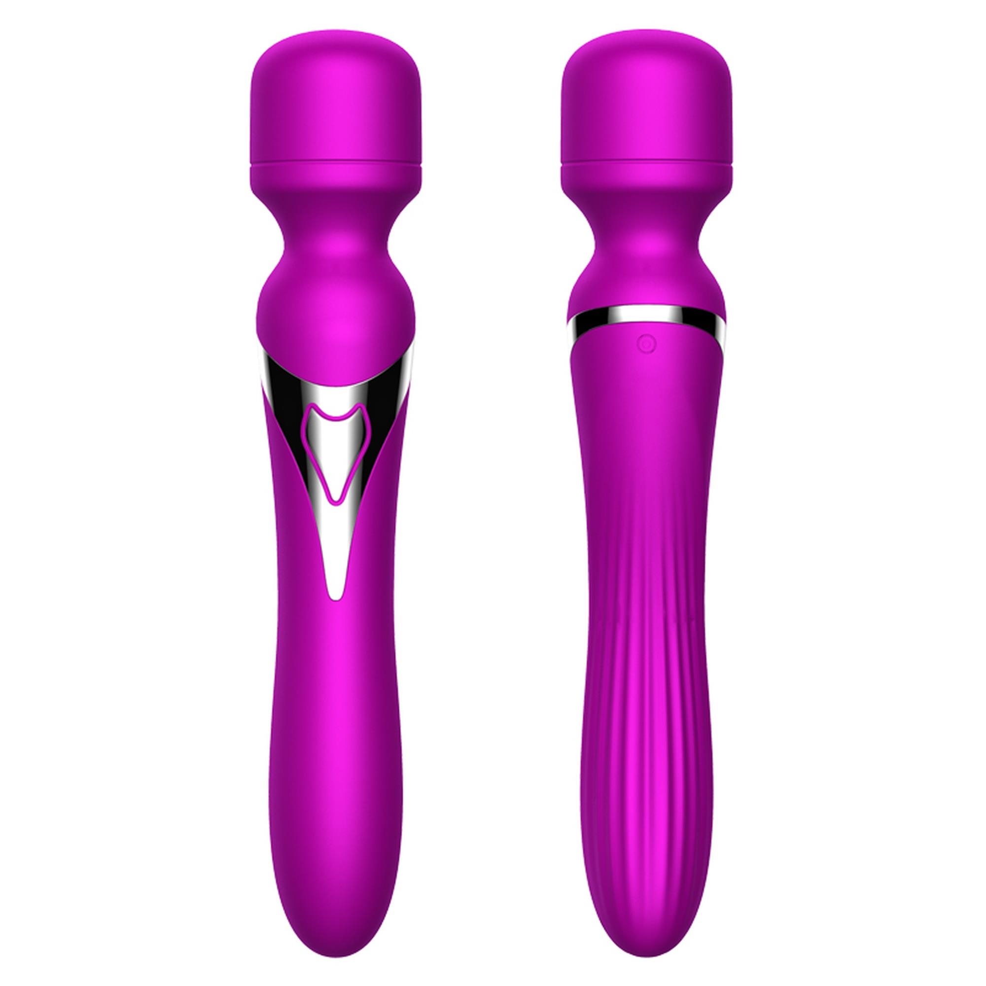 B-Series Fox Dual — 7 trybów wibracji, silikon medyczny, fioletowy