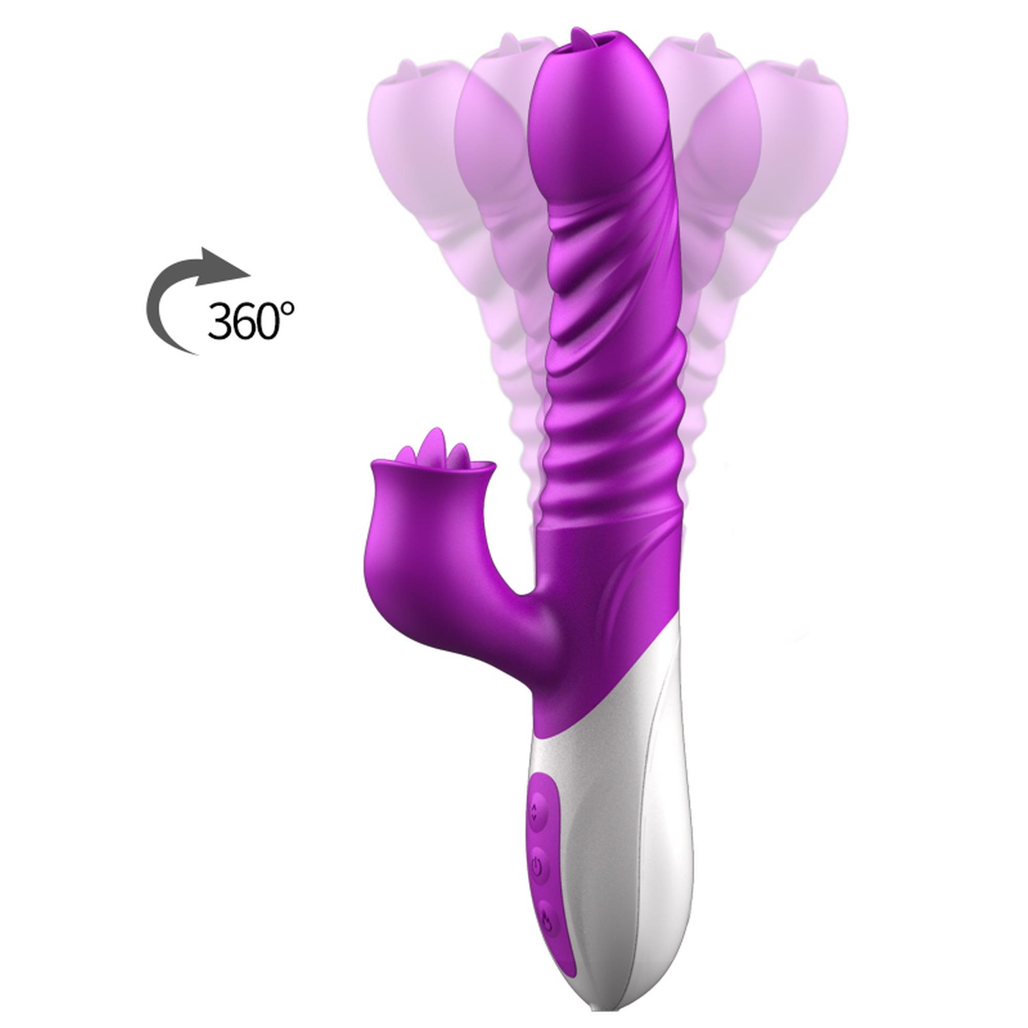 B-Series Fox Thrusting — 10 trybów wibracji, silikon medyczny B-Series Fox Thrusting — 10 trybów wibracji, silikon medyczny