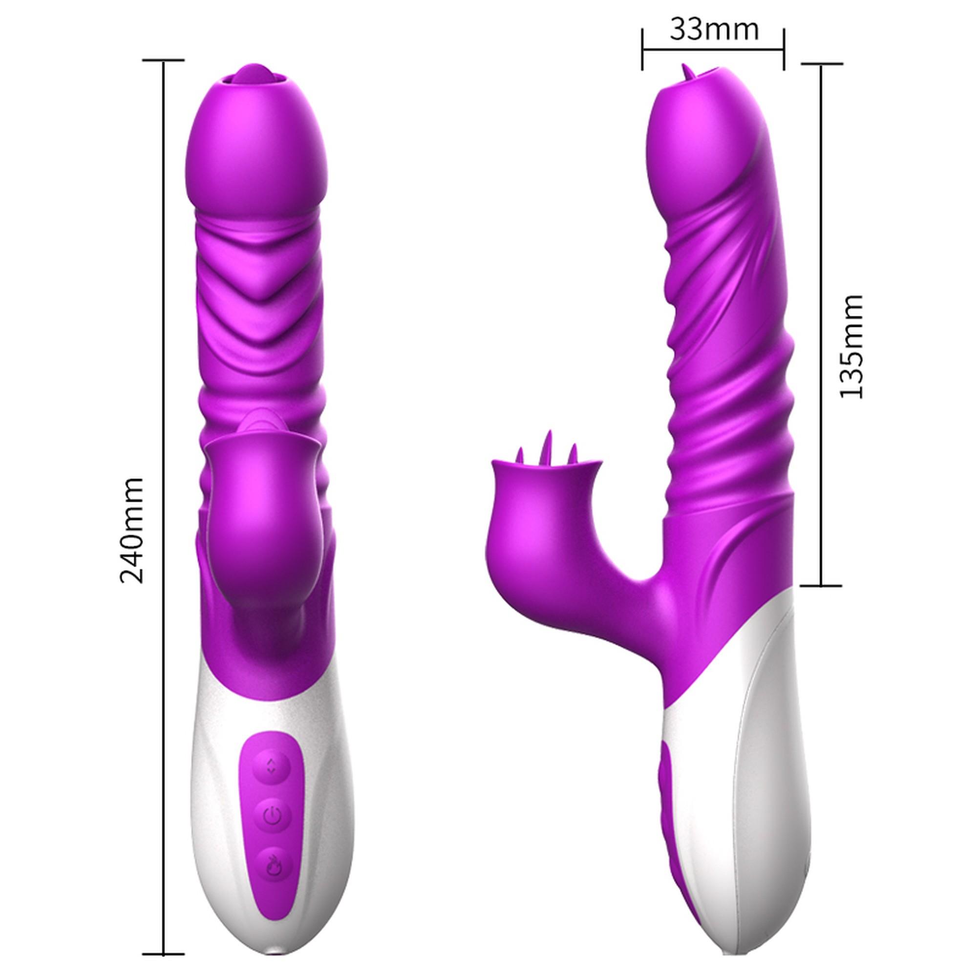 B-Series Fox Thrusting — 10 trybów wibracji, silikon medyczny B-Series Fox Thrusting — 10 trybów wibracji, silikon medyczny