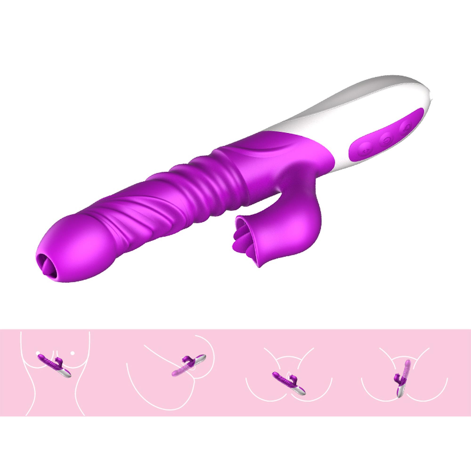 B-Series Fox Thrusting — 10 trybów wibracji, silikon medyczny B-Series Fox Thrusting — 10 trybów wibracji, silikon medyczny