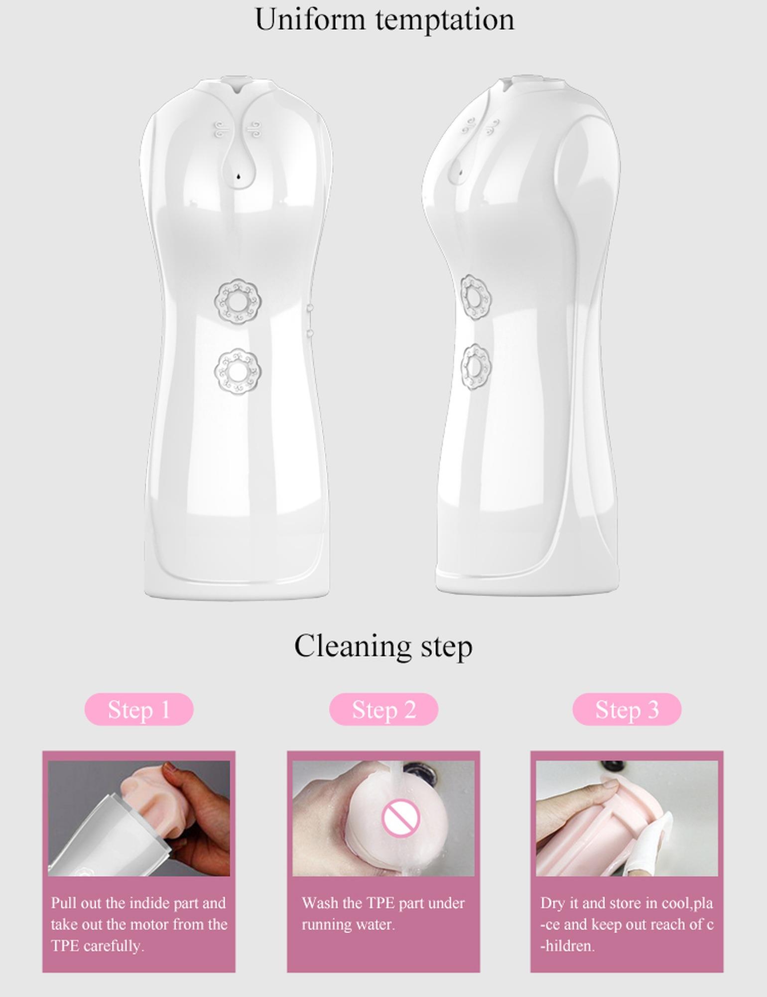 B-Series Fox Vibrating — 7 trybów wibracji, biały B-Series Fox Vibrating — 7 trybów wibracji, biały