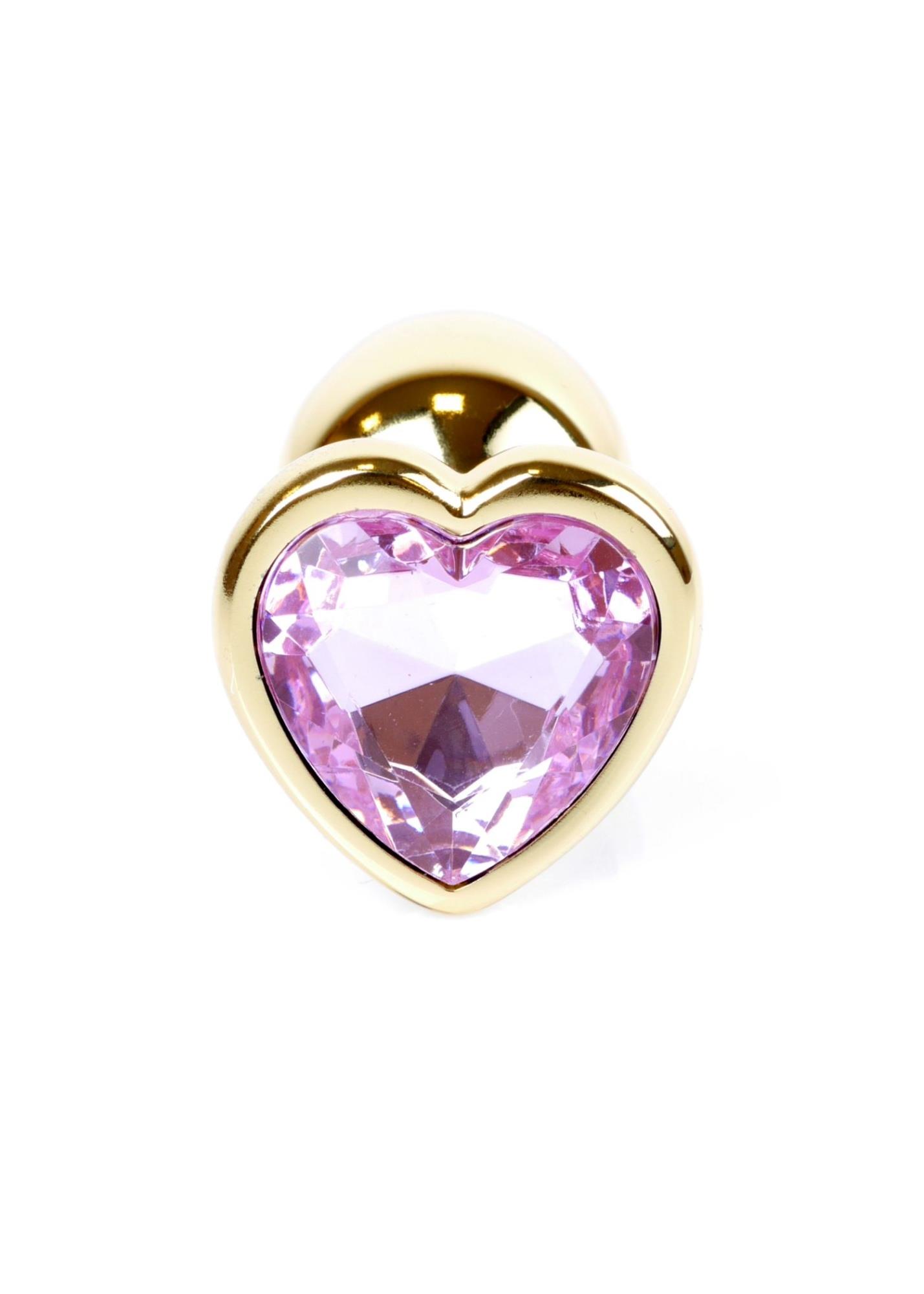 B-Series HeavyFun Heart — metal, złoty
