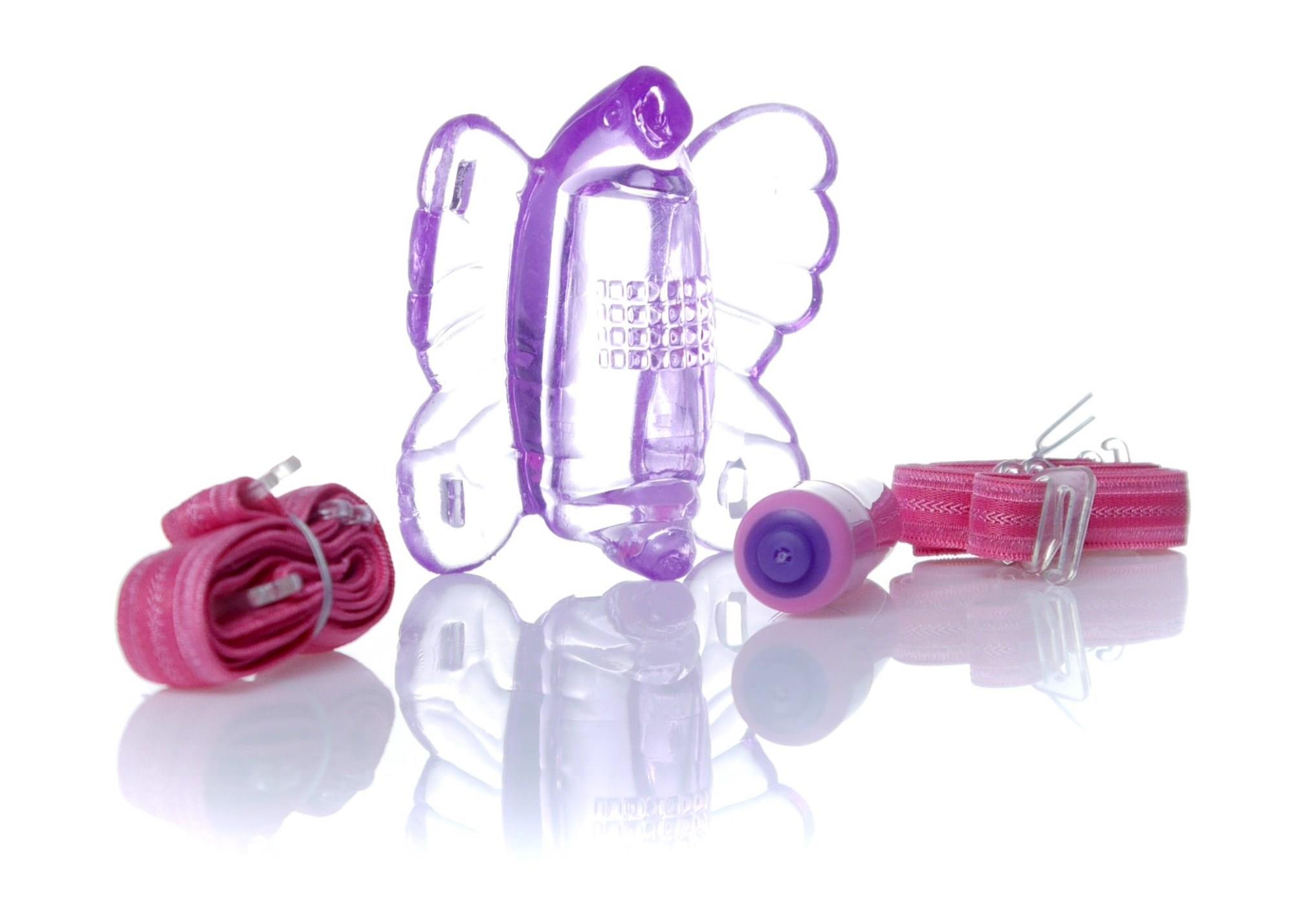 B-Series EasyLove Butterfly — tpe/tpr, mini (do 10 cm), fioletowy B-Series EasyLove Butterfly — tpe/tpr, mini (do 10 cm), fioletowy