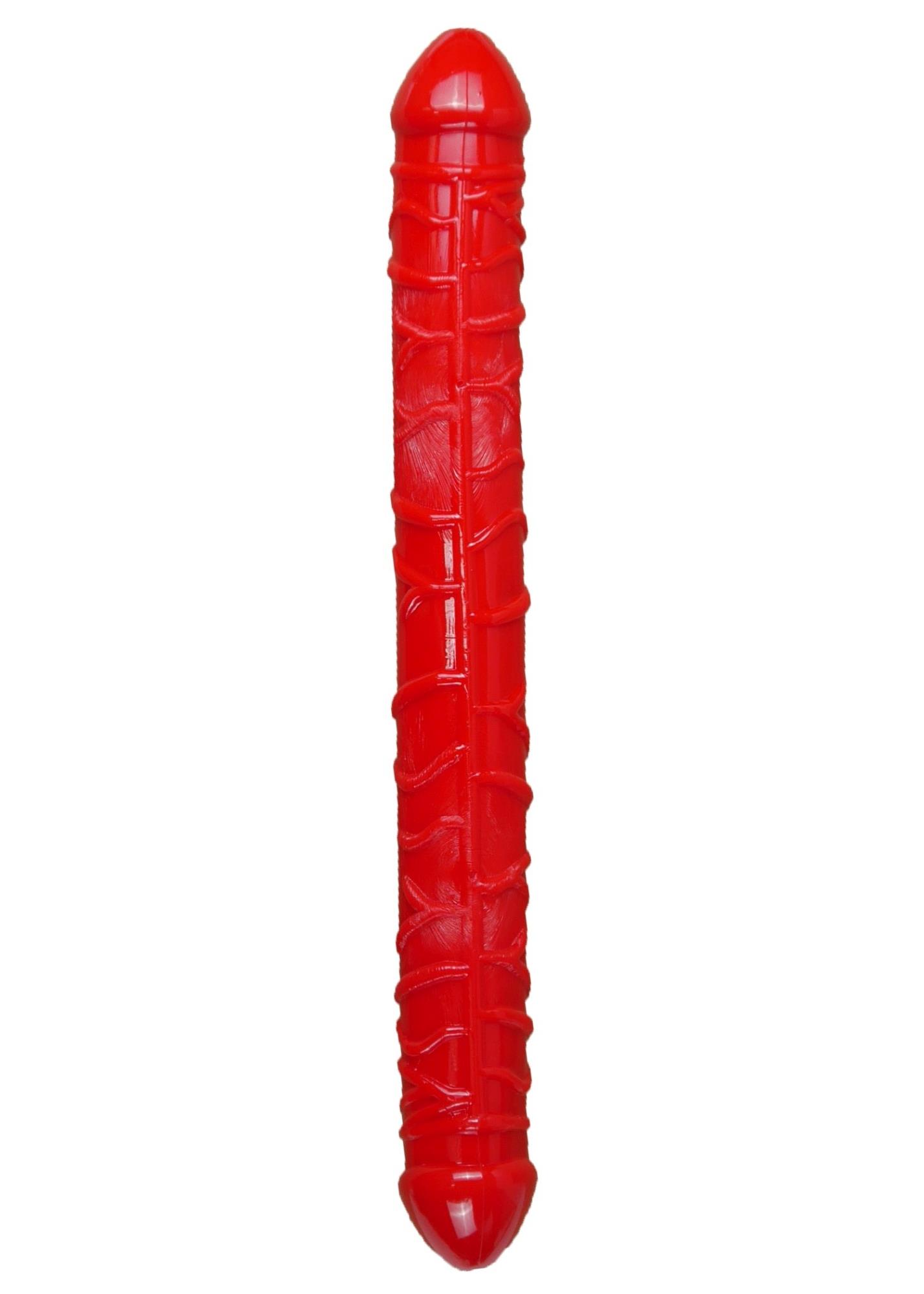 B-Series EasyLove Flexible — tpe/tpr, xl (powyżej 22 cm), czerwony