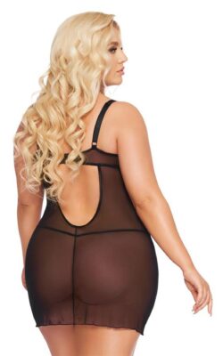 SoftLine Collection Aldona — rozm. 3XL, elastan/lycra, czarny SoftLine Collection Aldona — rozm. 3XL, elastan/lycra, czarny