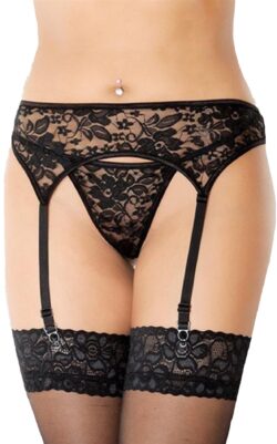 SoftLine Collection Garterbelt — rozm. M/L, elastan/lycra, czarny wzór 3310 SoftLine Collection Garterbelt — rozm. M/L, elastan/lycra, czarny wzór 3310