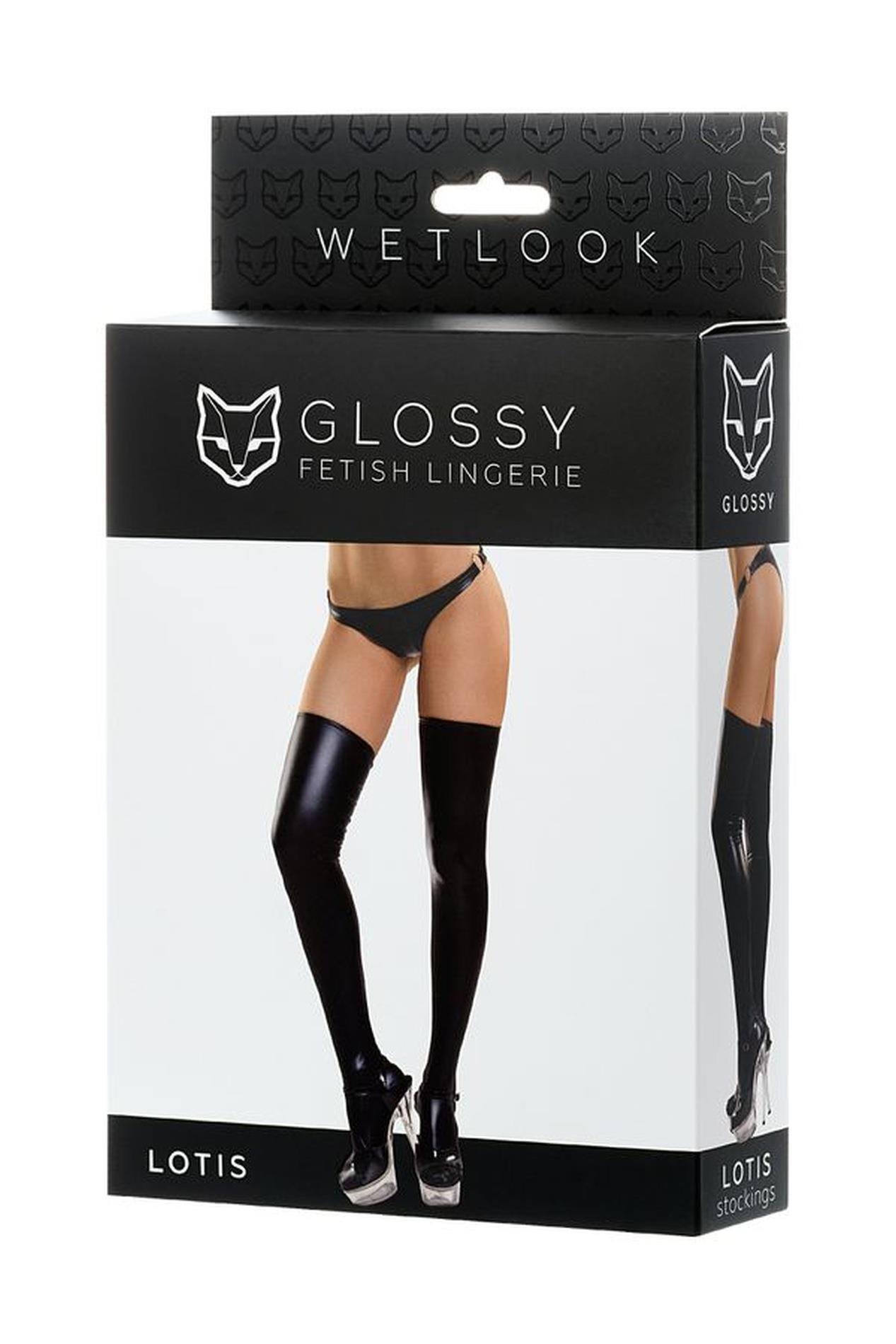 Glossy Shiny — rozm. M, czarny Glossy Shiny — rozm. M, czarny