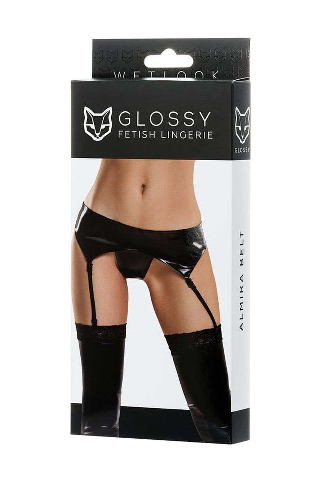 Glossy Almira — rozm. L, czarny Glossy Almira — rozm. L, czarny