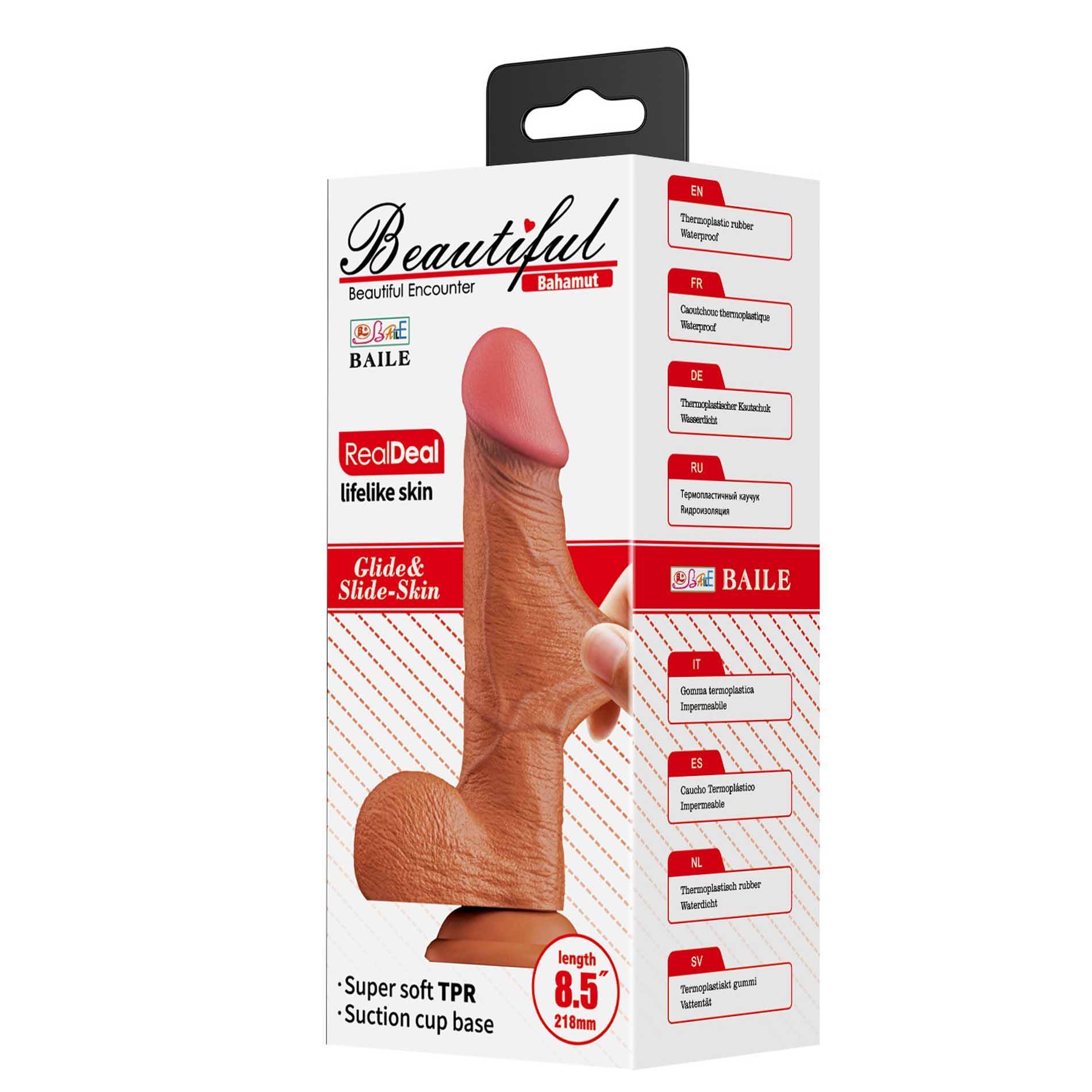 Baile Beautiful — tpe/tpr, duży (16-22 cm) Baile Beautiful — tpe/tpr, duży (16-22 cm)